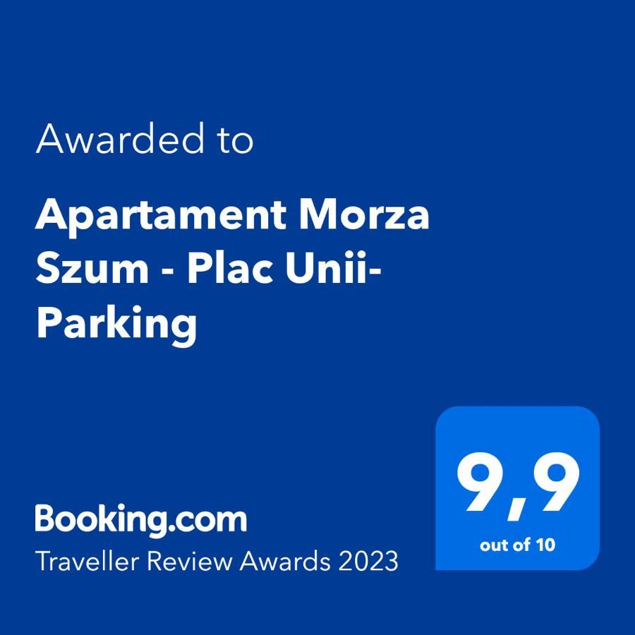 Apartament Morza Szum - Plac Unii- Parking Gdynia Extérieur photo
